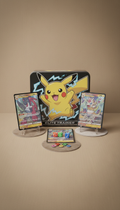 Elite trainer tin pikachu artwork